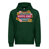 Forest Green welcome to the fabulous happy girl avenue Urban Hoodie - MaliasSmallBusiness