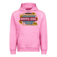 Fuchsia Pink welcome to the fabulous happy girl avenue Urban Hoodie - MaliasSmallBusiness