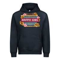 Navy welcome to the fabulous happy girl avenue Urban Hoodie - MaliasSmallBusiness