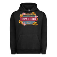 Pigment Black welcome to the fabulous happy girl avenue Urban Hoodie - MaliasSmallBusiness