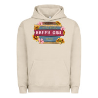 Pigment French Oak welcome to the fabulous happy girl avenue Urban Hoodie - MaliasSmallBusiness