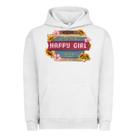 Pigment Lunar Rock welcome to the fabulous happy girl avenue Urban Hoodie - MaliasSmallBusiness