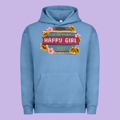 Welcome To The Fabulous Happy Girl Avenue Urban Hoodie Designed By Maliassmallbusiness