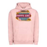 Pigment Salmon welcome to the fabulous happy girl avenue Urban Hoodie - MaliasSmallBusiness