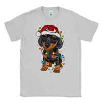 Moon Dust dachshund puppy christmas lights Classic Tee - RanaPortraitStore