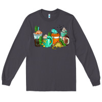 Smoke dinosaur coffee cups Long Sleeve Tee - AdoDesignShop