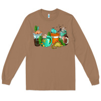 Toasted Coconut dinosaur coffee cups Long Sleeve Tee - AdoDesignShop