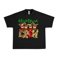Black christmas crew  deer Urban Heavy Tee - MaliasSmallBusiness