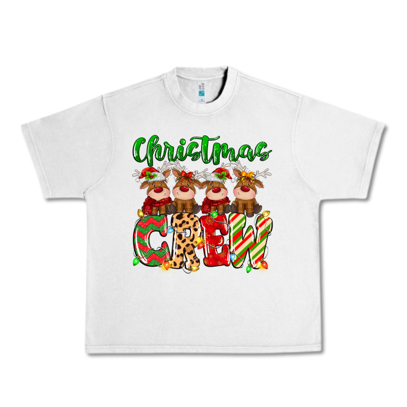Christmas Crew  Deer Urban Heavy Tee by MaliasSmallBusiness | Teevron