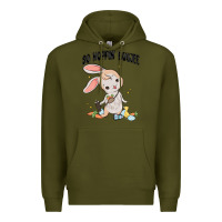 Army Green so hoppin boujee easter bunny  belt bag ins Premium Hoodie - MaliasSmallBusiness