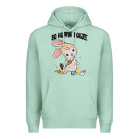 Seafoam so hoppin boujee easter bunny  belt bag ins Premium Hoodie - MaliasSmallBusiness