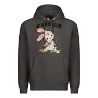 Smoke so hoppin boujee easter bunny  belt bag ins Premium Hoodie - MaliasSmallBusiness