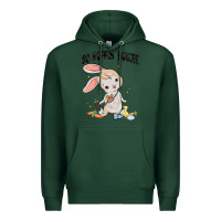 So Hoppin Boujee Easter Bunny  Belt Bag Ins Premium Hoodie | Teevron