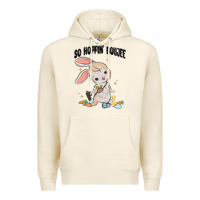Tofu so hoppin boujee easter bunny  belt bag ins Premium Hoodie - MaliasSmallBusiness