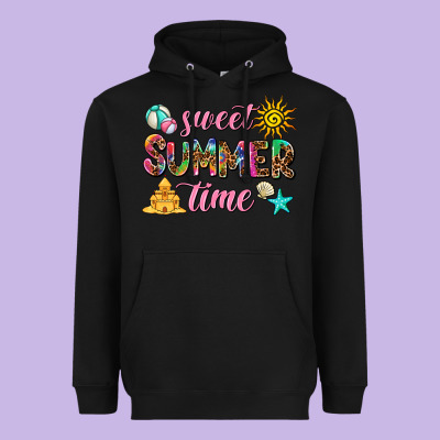 Sweet Summer Time Heavyweight Hoodie Designed By Adodesignshop