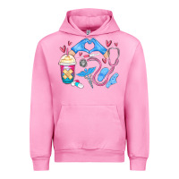 Fuchsia Pink nurse life Urban Hoodie - MaliasSmallBusiness