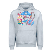 Heather Grey nurse life Urban Hoodie - MaliasSmallBusiness