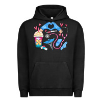 Pigment Black nurse life Urban Hoodie - MaliasSmallBusiness
