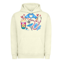 Pigment Pistachio nurse life Urban Hoodie - MaliasSmallBusiness