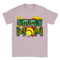 Lilac softball mom with leopard Classic Tee - Zillion Design Studio