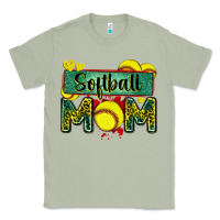 Matcha softball mom with leopard Classic Tee - Zillion Design Studio