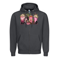 Smoke let's go girls coffee cups Zipper Hoodie - Zillion Design Studio