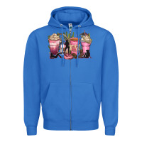 True Royal let's go girls coffee cups Zipper Hoodie - Zillion Design Studio