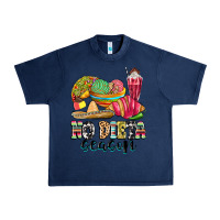 Navy no dieta season Urban Heavy Tee - MaliasSmallBusiness