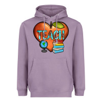 Lavender teach heart Heavyweight Hoodie - JahusDesignShop