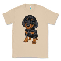 Mushroom dachshund puppy Classic Tee - RanaPortraitStore