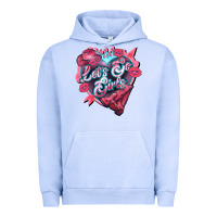 Pigment Grape Ice lets go girls pink Urban Hoodie - NancyCooperArtShop