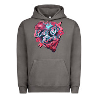 Pigment Tornado lets go girls pink Urban Hoodie - NancyCooperArtShop