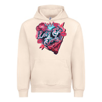 Sandshell lets go girls pink Urban Hoodie - NancyCooperArtShop