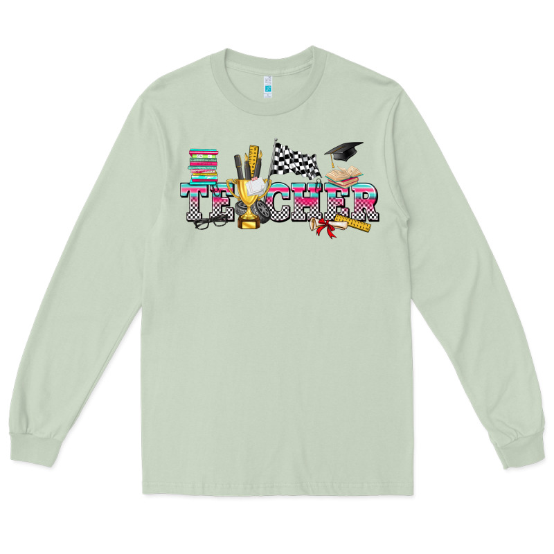 Race With Teacher Long Sleeve Tee by texasbilliewilder | Teevron