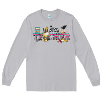 Moon Dust race with teacher Long Sleeve Tee - texasbilliewilder