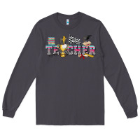 Smoke race with teacher Long Sleeve Tee - texasbilliewilder