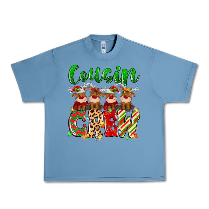 Cousin Crew Christmas Deer Urban Heavy Tee by MaliasSmallBusiness | Teevron
