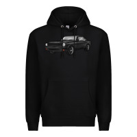 Black classic car Premium Hoodie - MaliasSmallBusiness