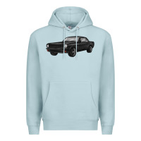 Blue Mist classic car Premium Hoodie - MaliasSmallBusiness