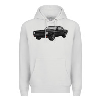 Dove Grey classic car Premium Hoodie - MaliasSmallBusiness