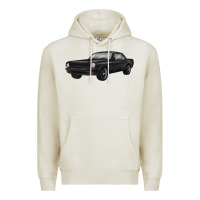 Oatmeal Heather classic car Premium Hoodie - MaliasSmallBusiness