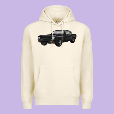 Classic Car Premium Hoodie Designed By Maliassmallbusiness