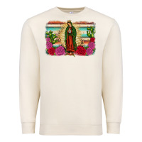 Sandshell western our lady of guadalupe Premium Sweatshirt - JahusDesignShop