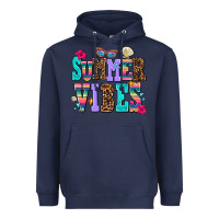 Navy summer vibes Heavyweight Hoodie - AdoDesignShop