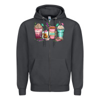 Smoke mom coffee cups Zipper Hoodie - Zillion Design Studio
