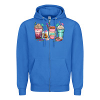 True Royal mom coffee cups Zipper Hoodie - Zillion Design Studio