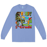 Colony Blue ready to crush fifth grade Long Sleeve Tee - texasbilliewilder