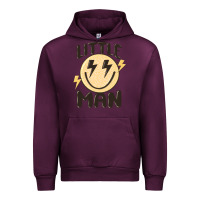 Mauve Wine little man Urban Hoodie - MaliasSmallBusiness
