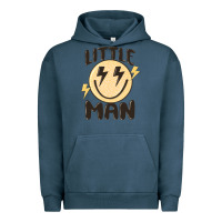 Pigment Midnight Navy little man Urban Hoodie - MaliasSmallBusiness