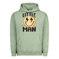 Pigment Oil Green little man Urban Hoodie - MaliasSmallBusiness